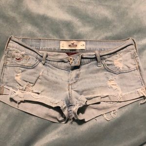 Hollister jean shorts